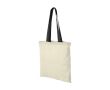 Sac en coton avec longues anses 100 g/m2 couleur noir