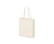 Sac pliable en coton avec base liège 110 g/m2 couleur naturel
