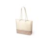Sac en jute et coton personnalisable couleur naturel