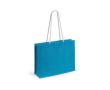 Sac en toile de jute personnalisable couleur bleu ciel