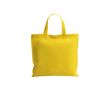 Sac non-woven de 80 g/m2 pour clients couleur jaune