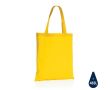 Sac tote bag en coton recyclé de 145g/m² couleur jaune