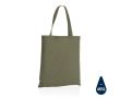 Sac tote bag en coton recyclé de 145g/m² couleur vert militaire
