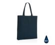 Sac tote bag renforcé en coton recyclé couleur bleu marine
