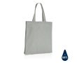 Sac tote bag renforcé en coton recyclé couleur gris