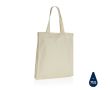 Sac tote bag renforcé en coton recyclé couleur beige