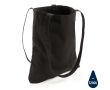 Tote bag publicitaire recyclé de 330g/m2 couleur noir