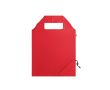 Sac recyclé pliable en forme de fraise couleur rouge