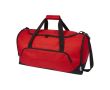 Sac de voyage ou sport en plastique recyclé couleur rouge