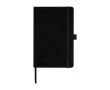 Carnet écologique recyclé avec logo couleur noir