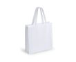 Sac personnalisable coloré avec soufflet couleur blanc