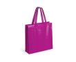Sac personnalisable coloré avec soufflet couleur fuchsia