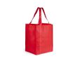 sac shopper personnalisé avec le logo de couleur rouge