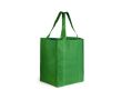 Grand sac avec logo non tissé 80g/m2 couleur vert