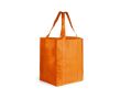 Grand sac avec logo non tissé 80g/m2 couleur orange