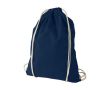 Sac à dos cordon personnalisable avec logo couleur bleu foncé