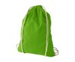 Sac à dos cordon personnalisable avec logo couleur vert lime