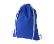Sac à dos cordon personnalisable avec logo couleur bleu roi