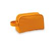 Trousse de toilette publicitaire avec anse couleur orange