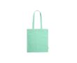 Tote bag avec logo en coton recyclé 120 g/m2 couleur vert