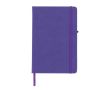 Carnet pour la publicité avec poche intérieure couleur violet