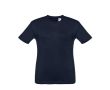 Tee-shirt personnalisable pour enfant unisexe couleur bleu marine