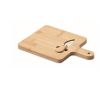 Planche à découper pour servir le fromage couleur bois