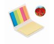 Bloc-notes avec graines personnalisable couleur blanc