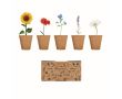 Kit de culture de fleurs publicitaire couleur beige