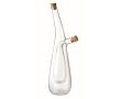 Bouteille d'huile et vinaigre en verre couleur transparent