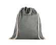 Sac en coton recyclé 140 gr/m2 couleur noir