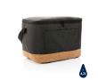 Sac isotherme avec détail en liège couleur noir