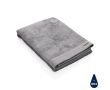 Serviette de bain de type spa couleur gris