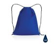 Sac à dos à cordons léger et recyclé couleur bleu