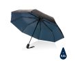 Petit parapluie pliant bicolore couleur bleu marine
