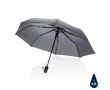 Petit parapluie coupe-vent couleur gris foncé