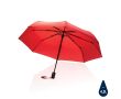 Parapluie à ouverture et fermeture à bouton couleur rouge