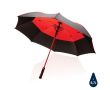 Parapluie anti-tempête bicolore couleur rouge