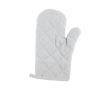Gant de cuisine publicitaire avec logo couleur blanc