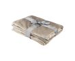 Couverture personnalisable en polyester couleur beige