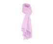 Foulard publicitaire au toucher doux et fin couleur rose