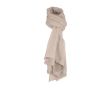 Foulard publicitaire au toucher doux et fin couleur beige