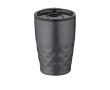 Mug thermos personnalisé géométrique couleur gris foncé