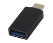 Adaptateur publicitaire USB-C avec 3.0 couleur noir
