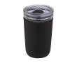 Verre en bambou avec fonction thermos couleur noir