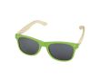 Lunettes de soleil personnalisées avec logo couleur vert