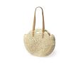 Sac personnalisable au design circulaire couleur naturel