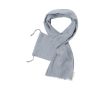 Foulard personnalisé en coton bio couleur gris