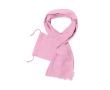 Foulard personnalisé en coton bio couleur rose