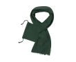 Foulard personnalisé en coton bio couleur vert foncé